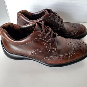 Tod's Men's Brown Leather Derby Lace Up Shoes US 8.5